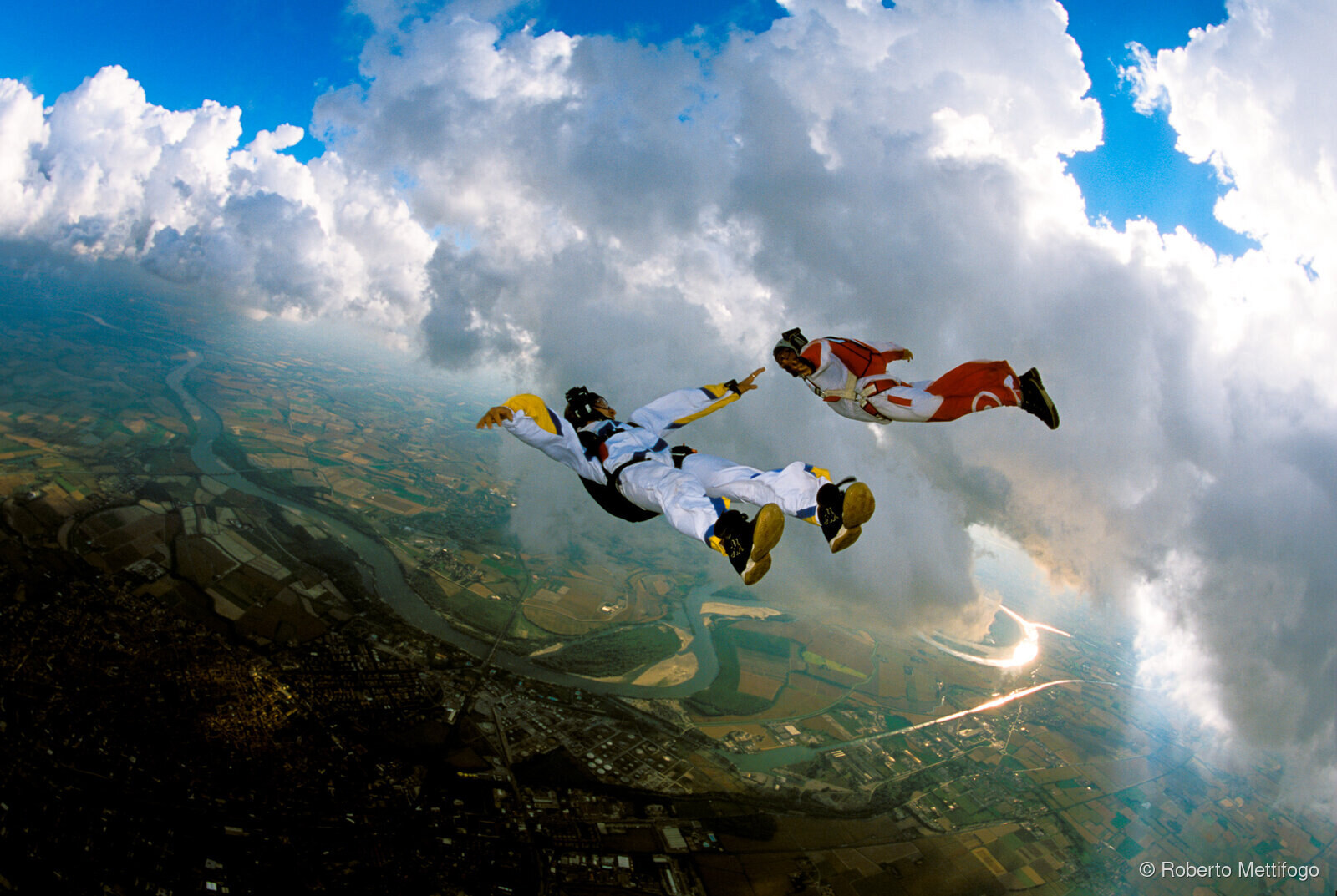Skydiving, fotografia in caduta libera, Roberto Mettifogo Luce² (19)